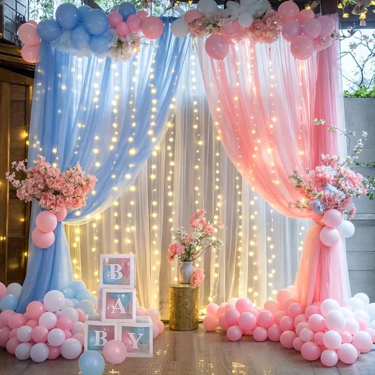 Baby reveal birthday theme