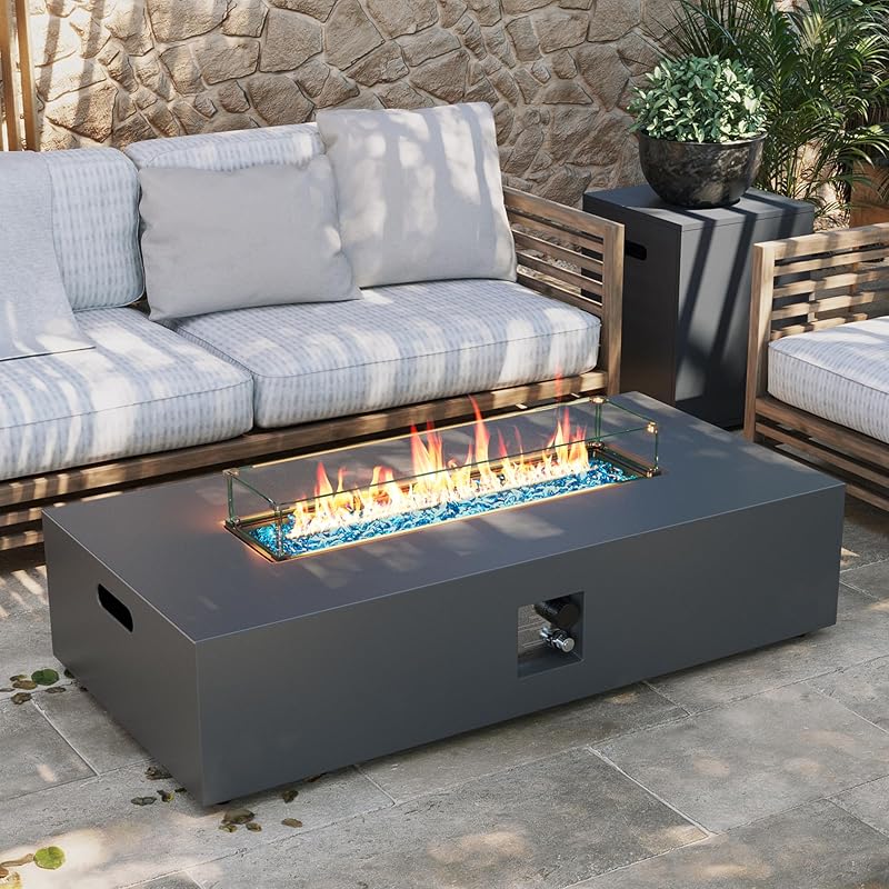 The Ultimate Upha 56-Inch Outdoor Propane Gas Fire Pit