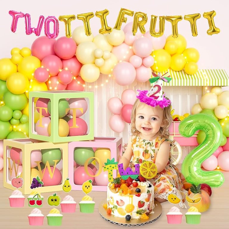 Two-Tti Fruity Theme Birthday Guide