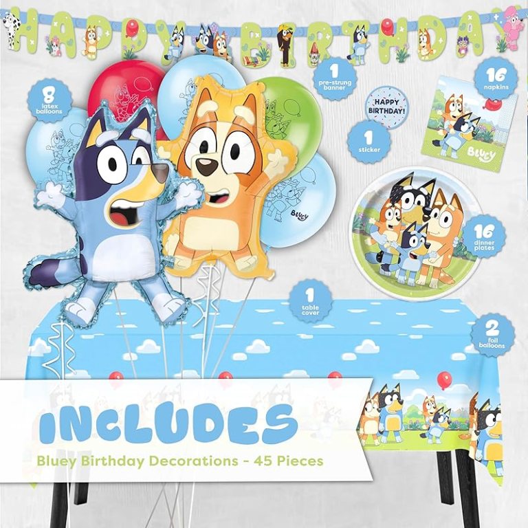 Bluey Theme Birthday Guide